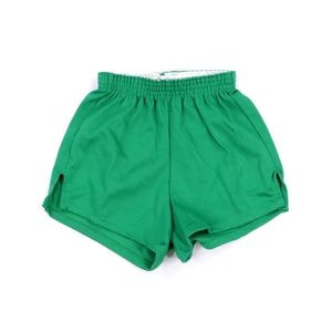NOS 70s Cotton Blend Shorts Green Adult Small